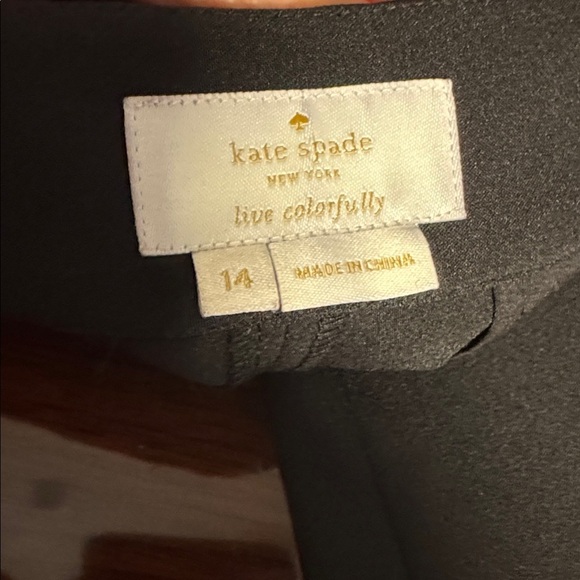 Lat Spade Classic Black Ankle Cropped trousers size 14 - Picture 6 of 7